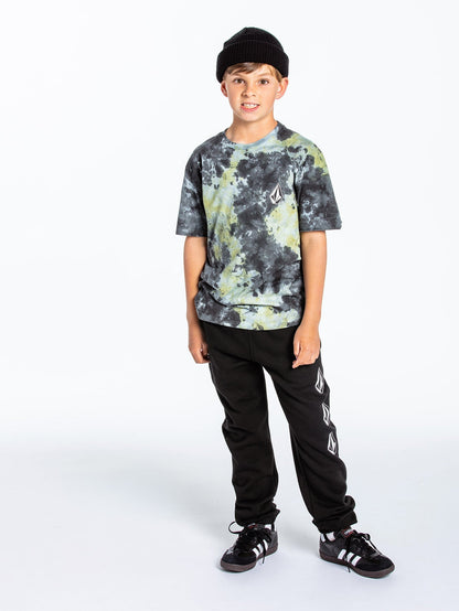 Iconic Dye T-shirt - LIME TIE DYE - (BOYS)