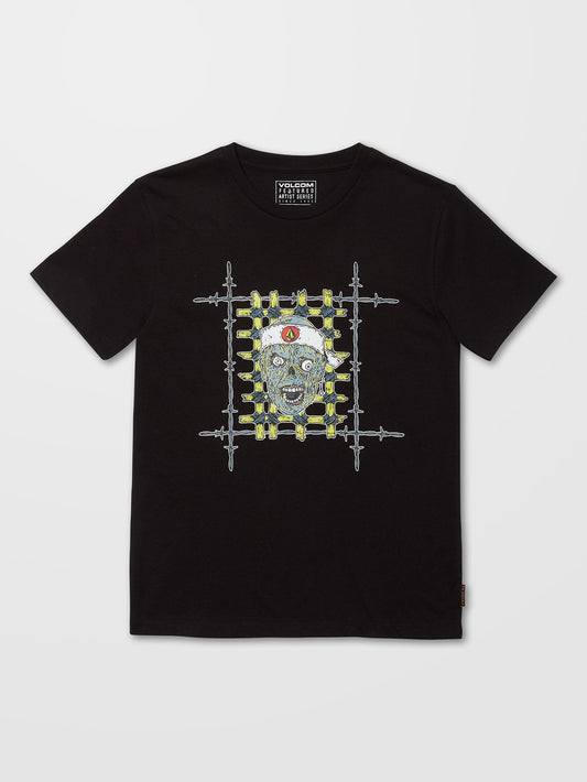 Richard French Sayer T-shirt - BLACK - (BOYS)