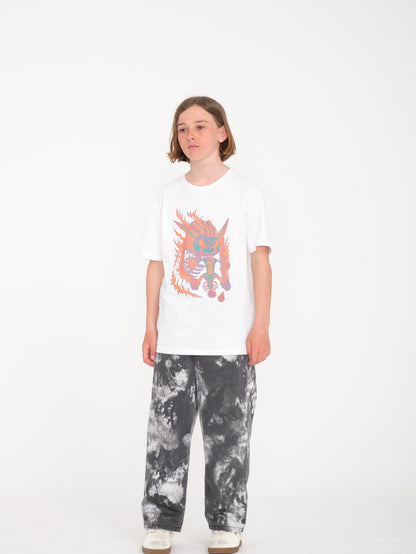 Tetsunori 1 T-shirt - WHITE - (KIDS)
