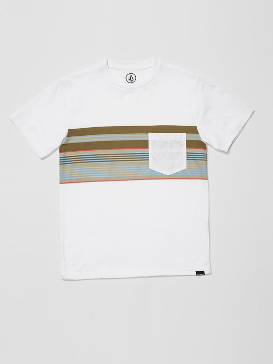 Line Stack T-shirt - WHITE - (Boys)