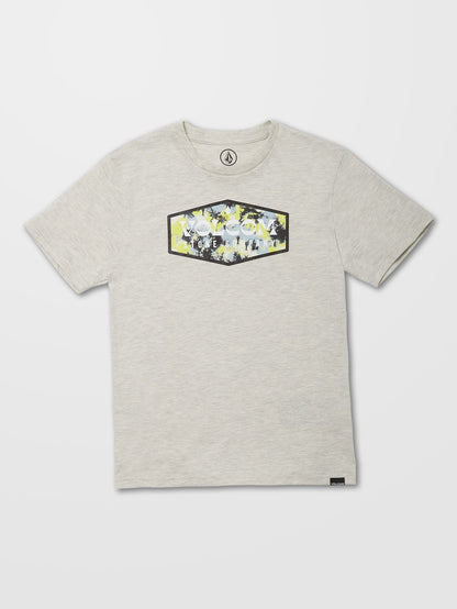 Mfg Fill Heather T-shirt - BONE HEATHER - (BOYS)
