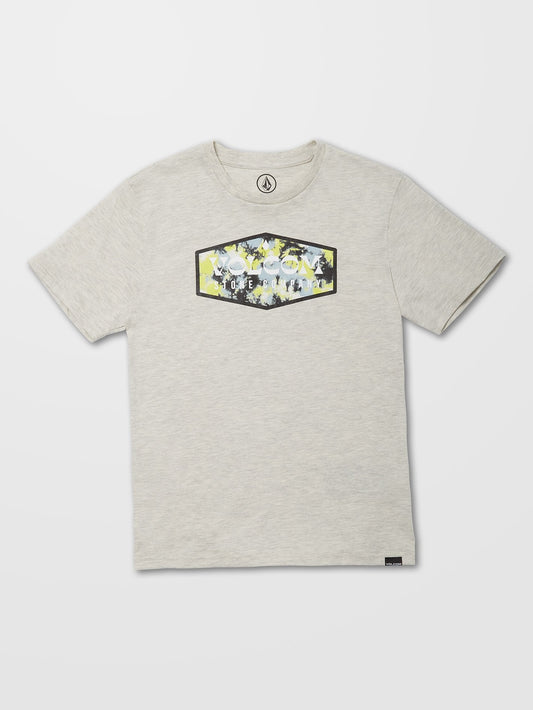 Mfg Fill Heather T-shirt - BONE HEATHER - (BOYS)