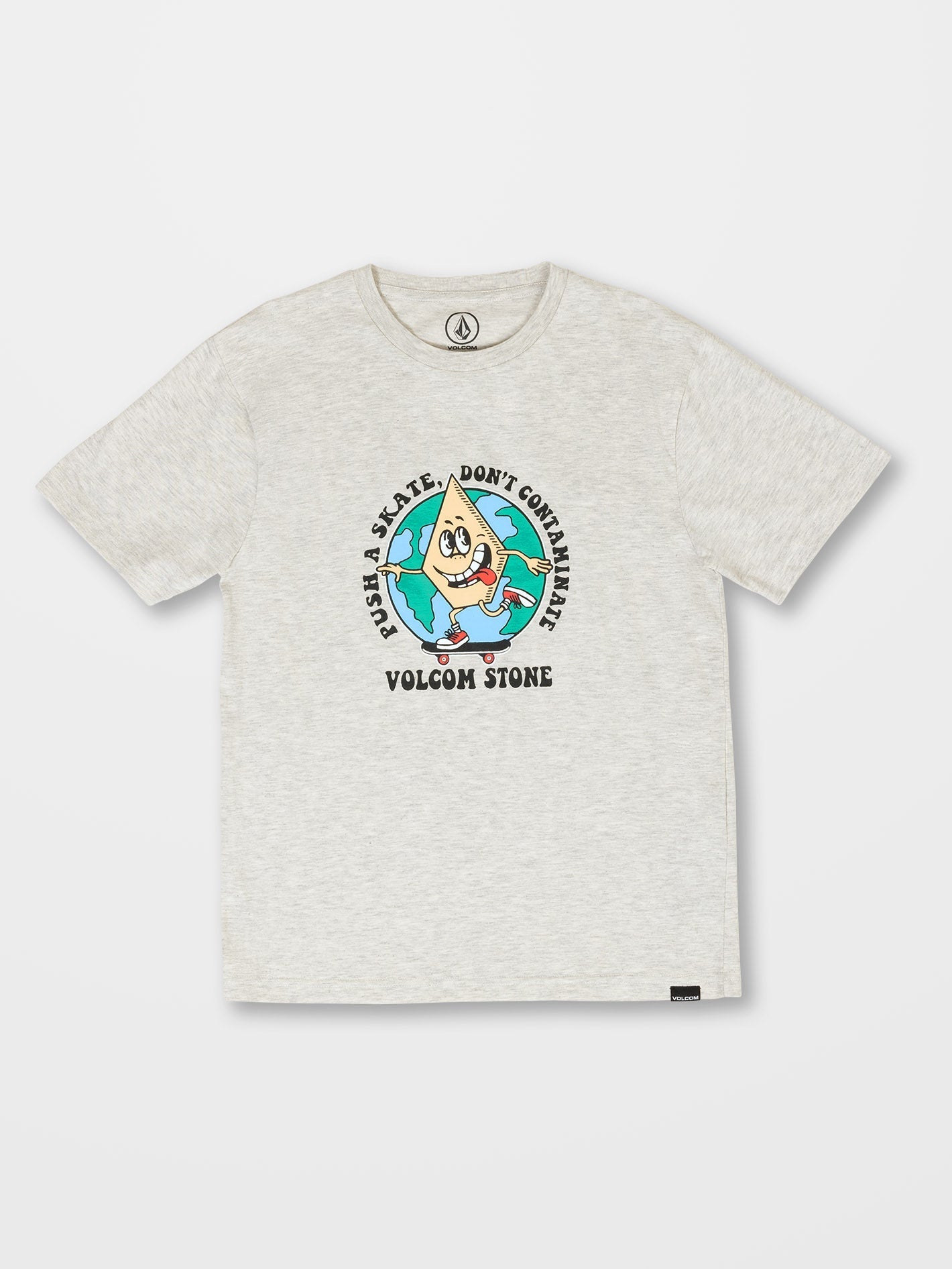 Dontcontaminate T-shirt - BONE HEATHER - (KIDS)