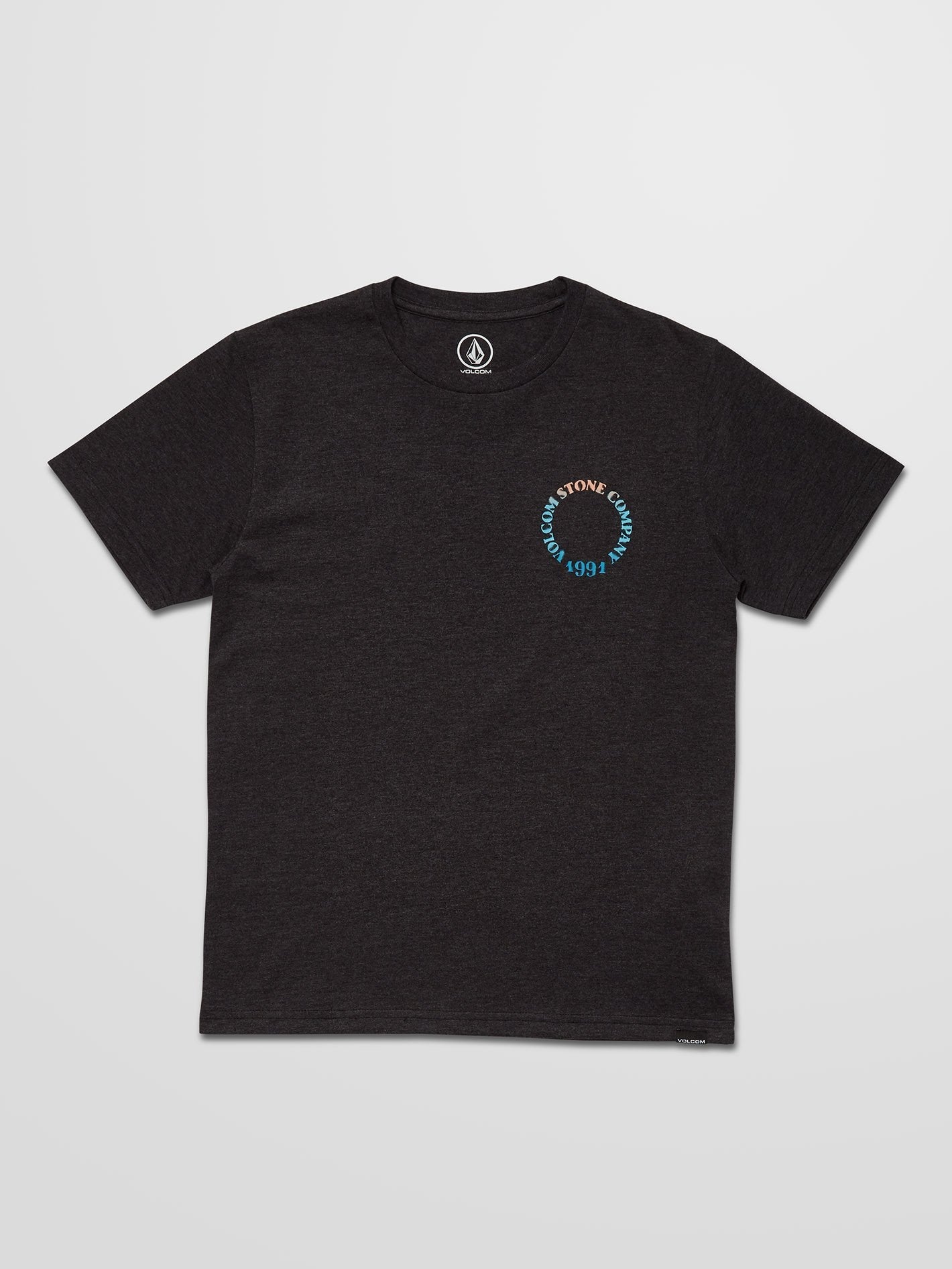 Spray Circle T-shirt - HEATHER BLACK - (BOYS)