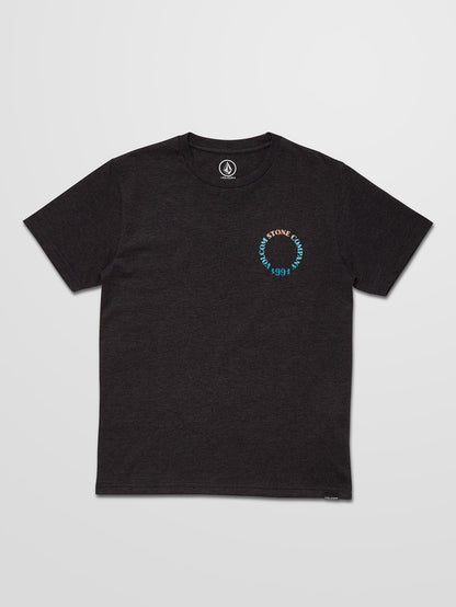 Spray Circle T-shirt - HEATHER BLACK - (BOYS)