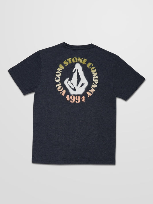 Spray Circle T-shirt - NAVY - (BOYS)