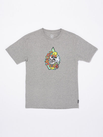 Skullskate T-Shirt - Heather Grey - (KIDS)