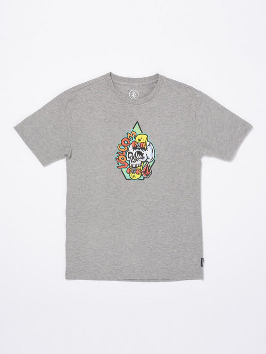 Skullskate T-Shirt - Heather Grey - (KIDS)
