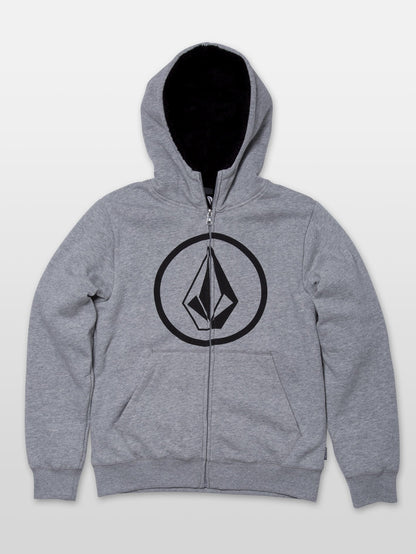 Stone Lined Zip Hoodie - Storm (Kids)