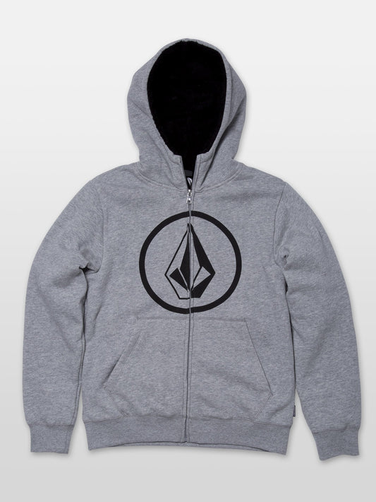 Stone Lined Zip Hoodie - Storm (Kids)