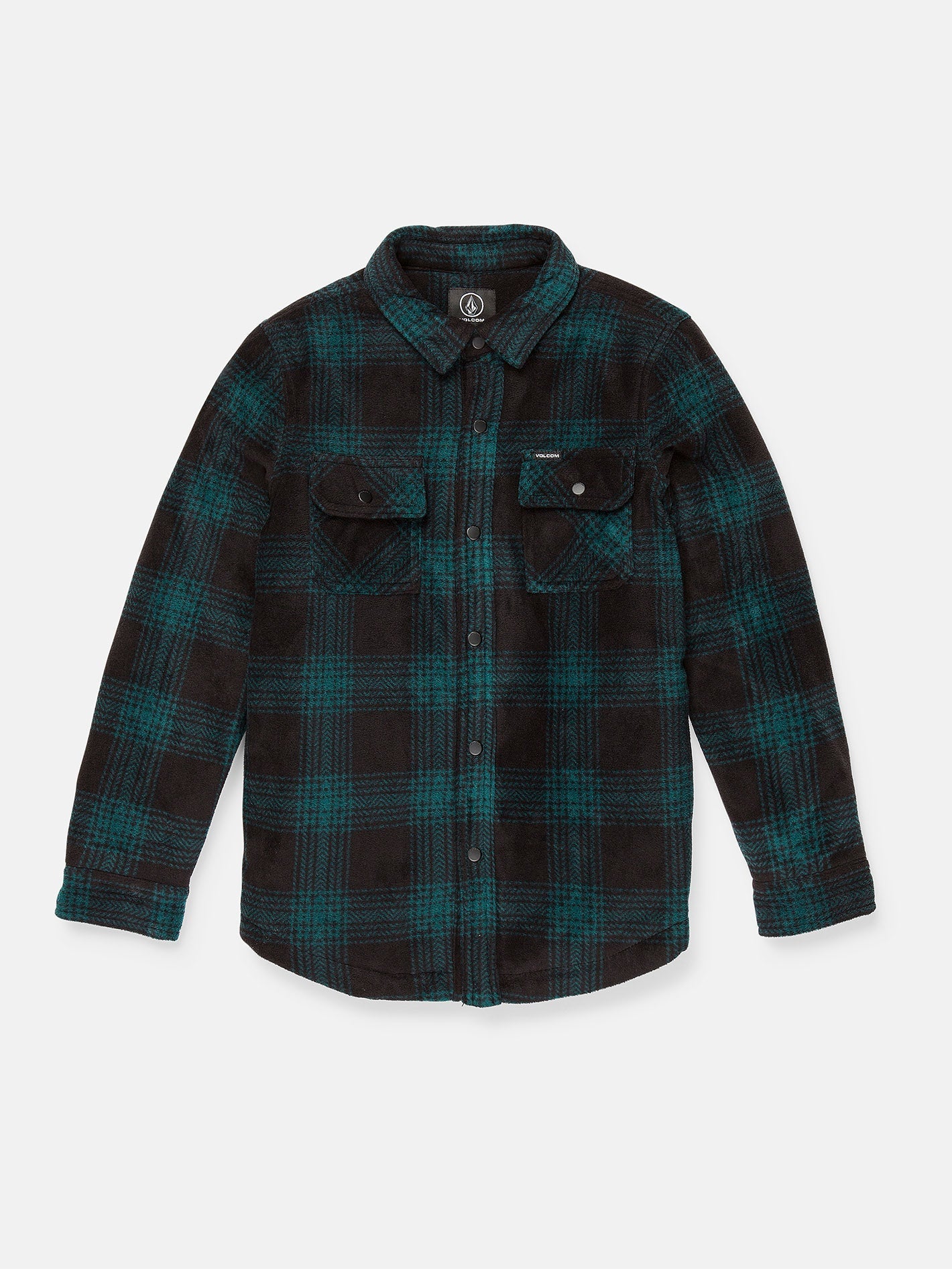 Bowered Fleece Over-Shirt - Evergreen - (KIDS)