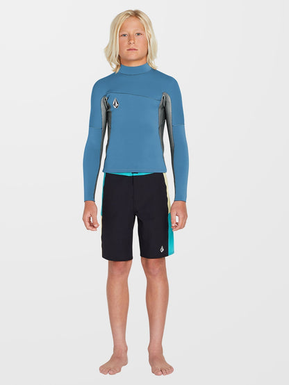 2Mm Neoprene Top - CRUZER BLUE - (KIDS)