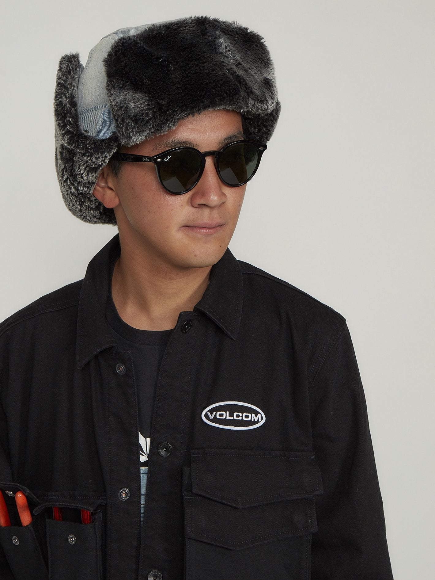 Volcompartment hat - Blue