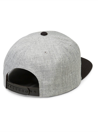 Quarter Twill Hat - Black Grey