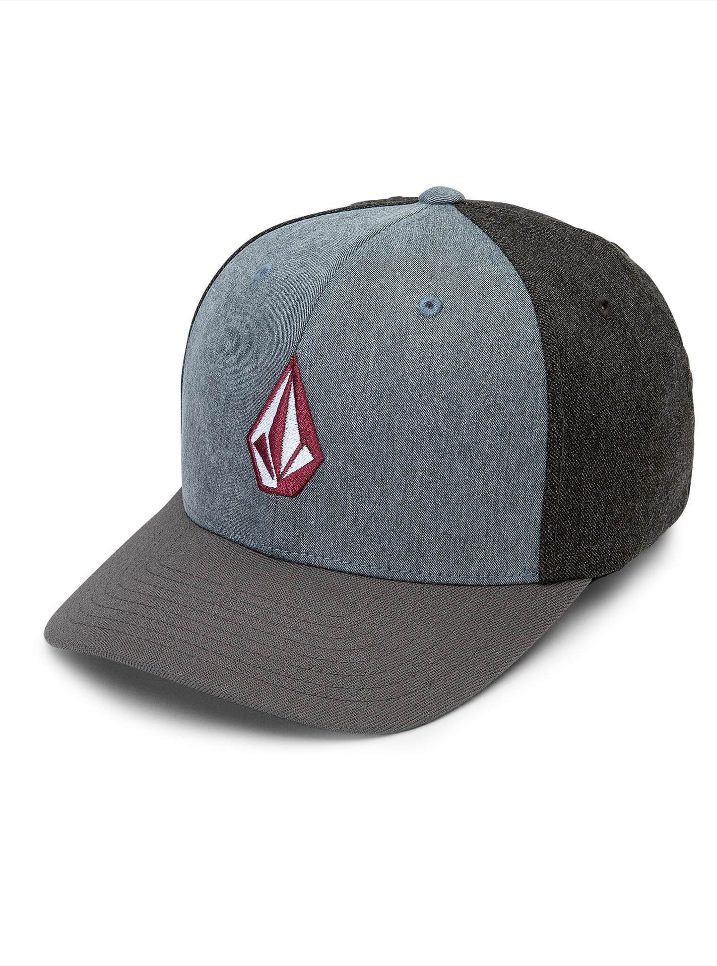 Full Stone Heather XFit Hat - Blue Black