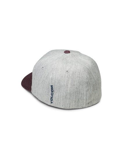 Full Stone Heather XFit Hat - Cabernet