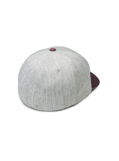 Full Stone Heather XFit Hat - Cabernet