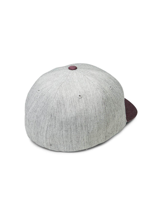 Full Stone Heather XFit Hat - Cabernet