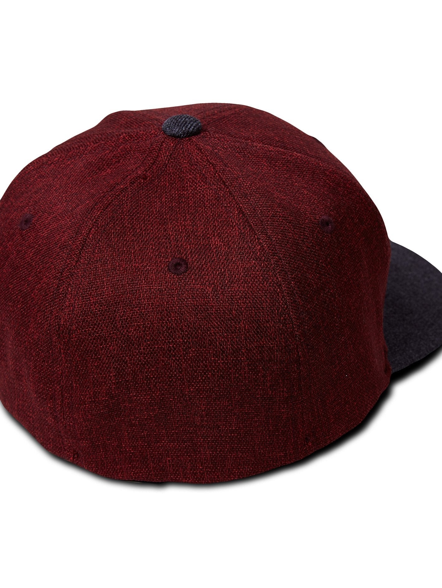 Full Stone Heather XFit Hat - Crimson