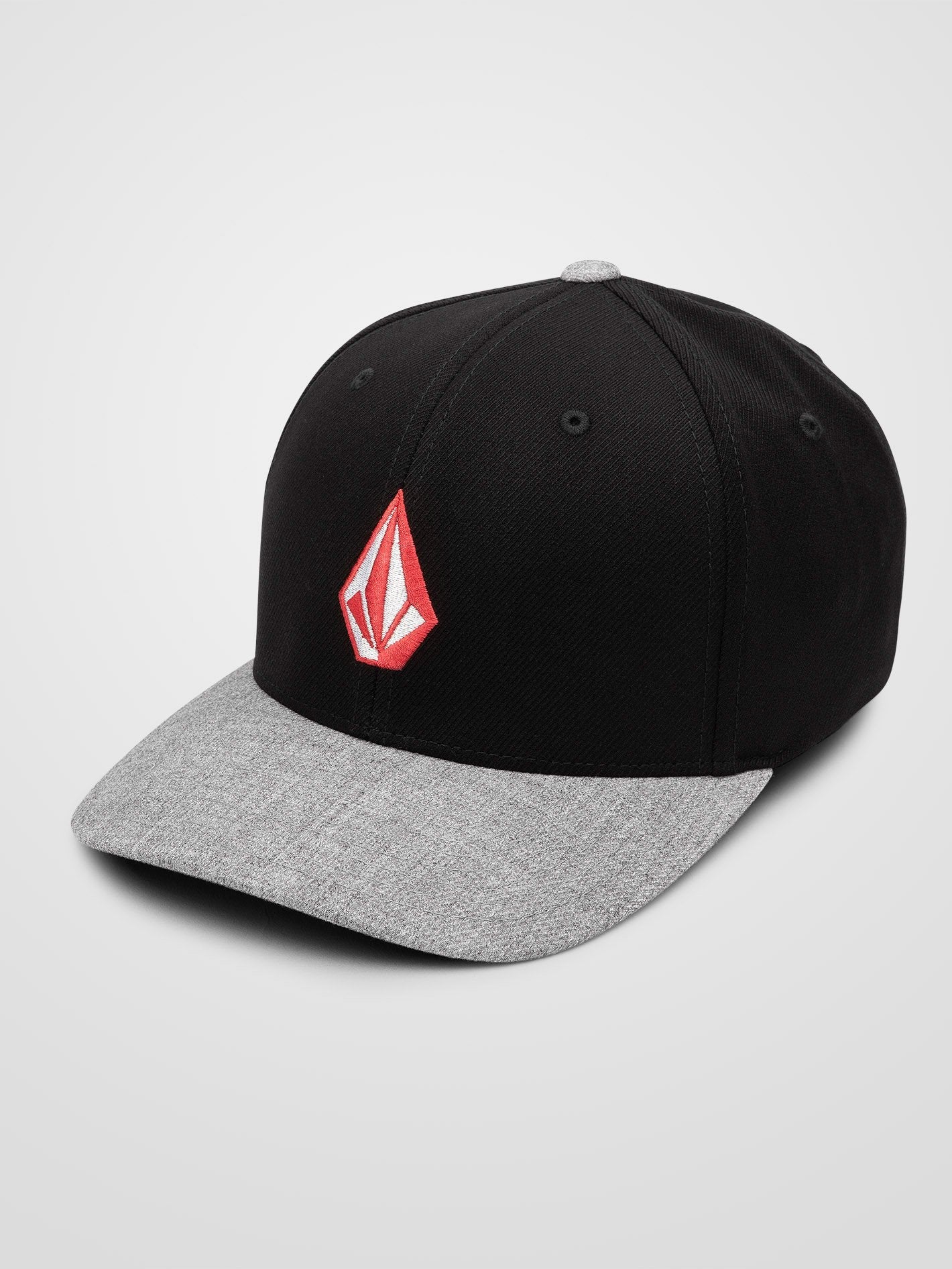 Full Stone Heather XFit Cap - Flame Red