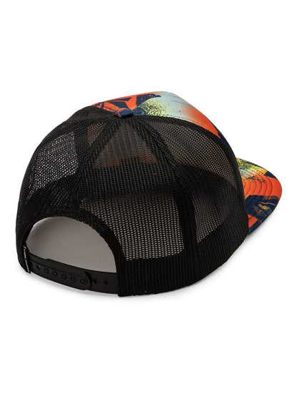 Full Frontal Cheese Hat - Bright Orange