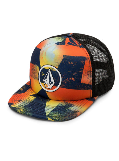 Full Frontal Cheese Hat - Bright Orange