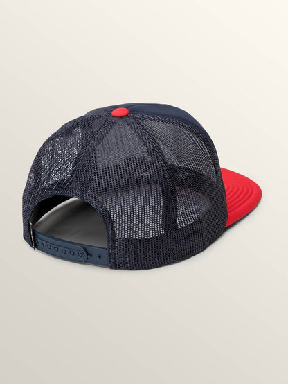 Full Frontal Cheese Hat - Engine Red