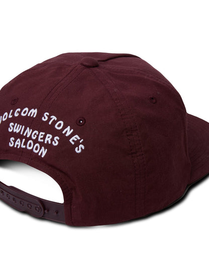 Swingers Saloon Cap - Raisin