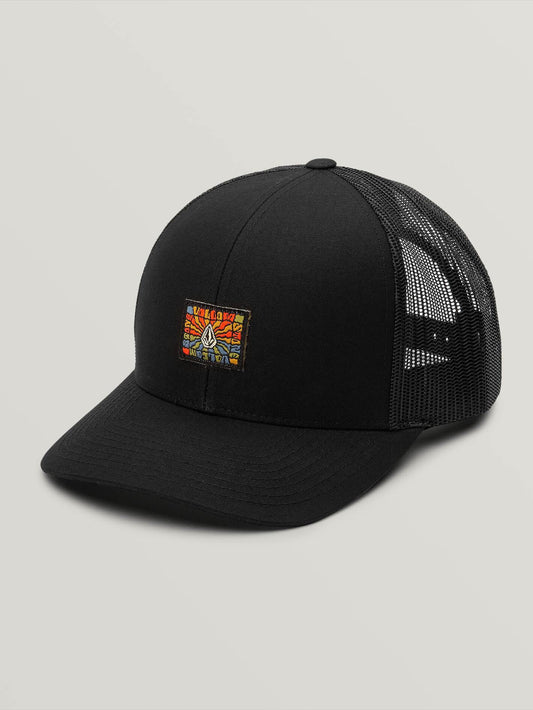 Day Waves Cheese Cap - Black