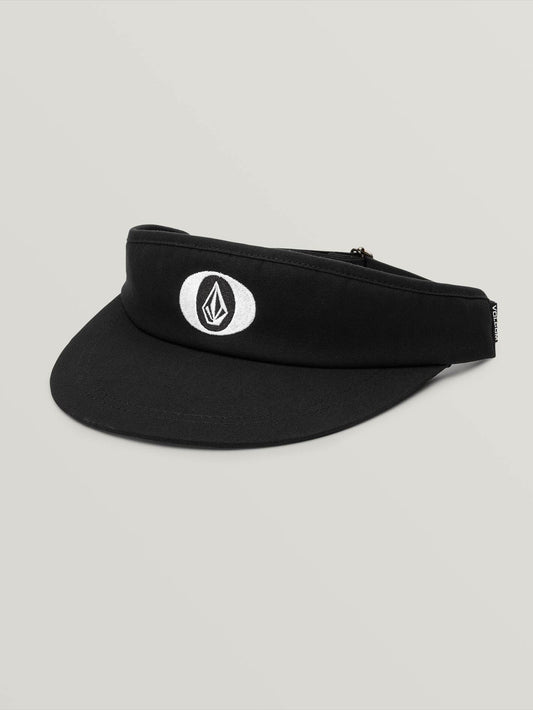 Stone O Visor Cap - Black