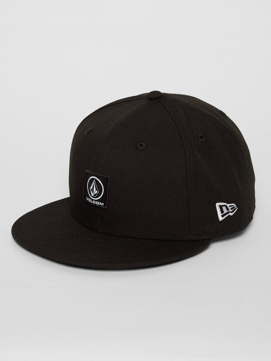 Box Stone Snapback Cap - Black