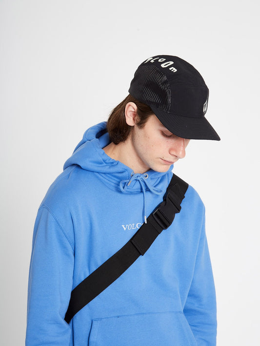 Stone Clipping Cheese Cap - Black