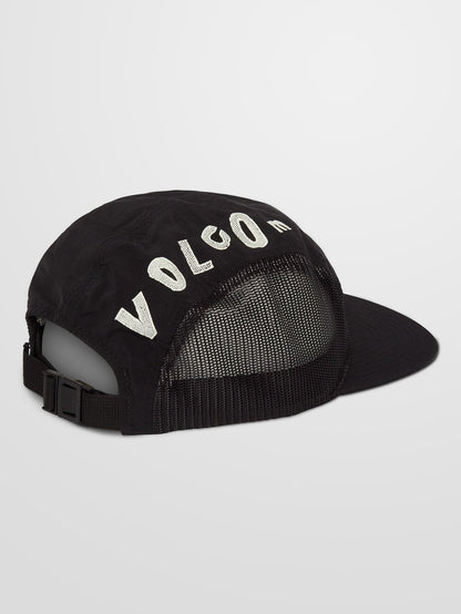 Stone Clipping Cheese Cap - Black