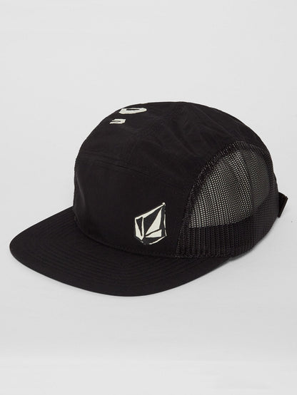 Stone Clipping Cheese Cap - Black