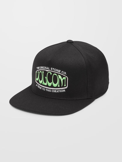 Lurch 110 Snapback Cap - BLACK