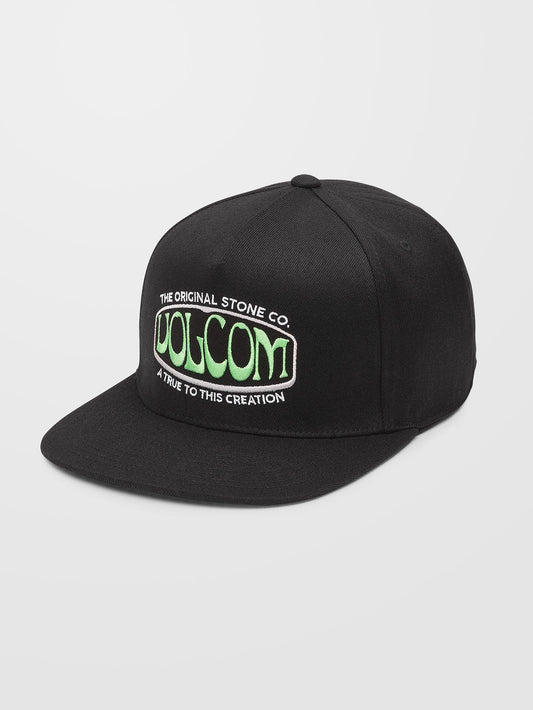 Lurch 110 Snapback Cap - BLACK