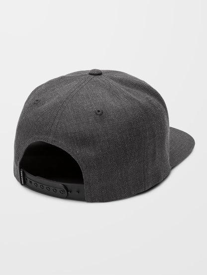 Quarter Twill Cap - CHARCOAL HEATHER