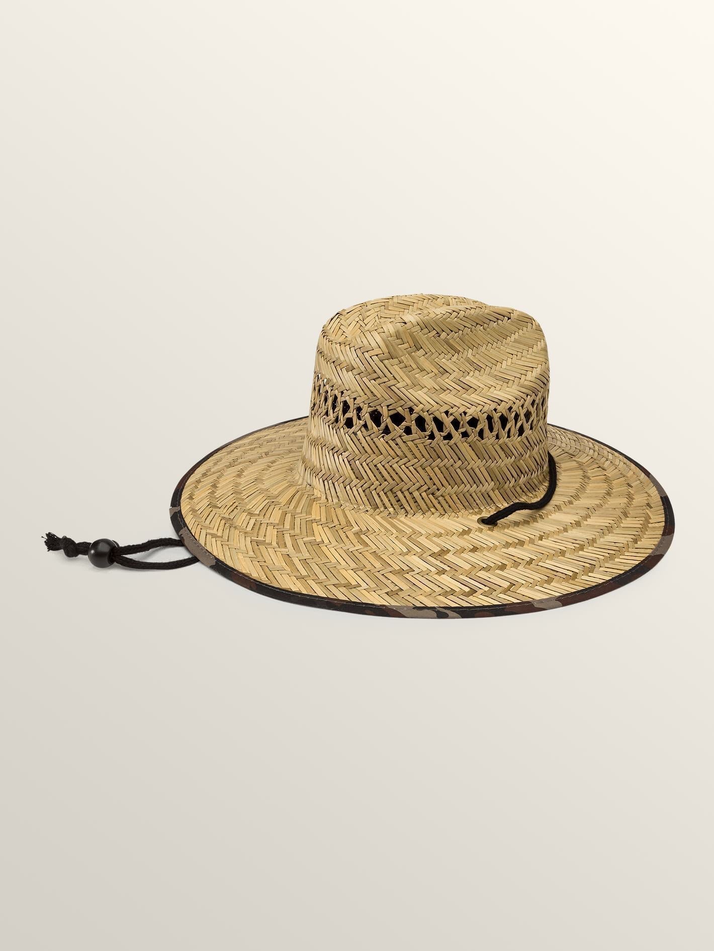Trooper Straw Hat - Natural