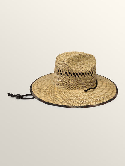 Trooper Straw Hat - Natural