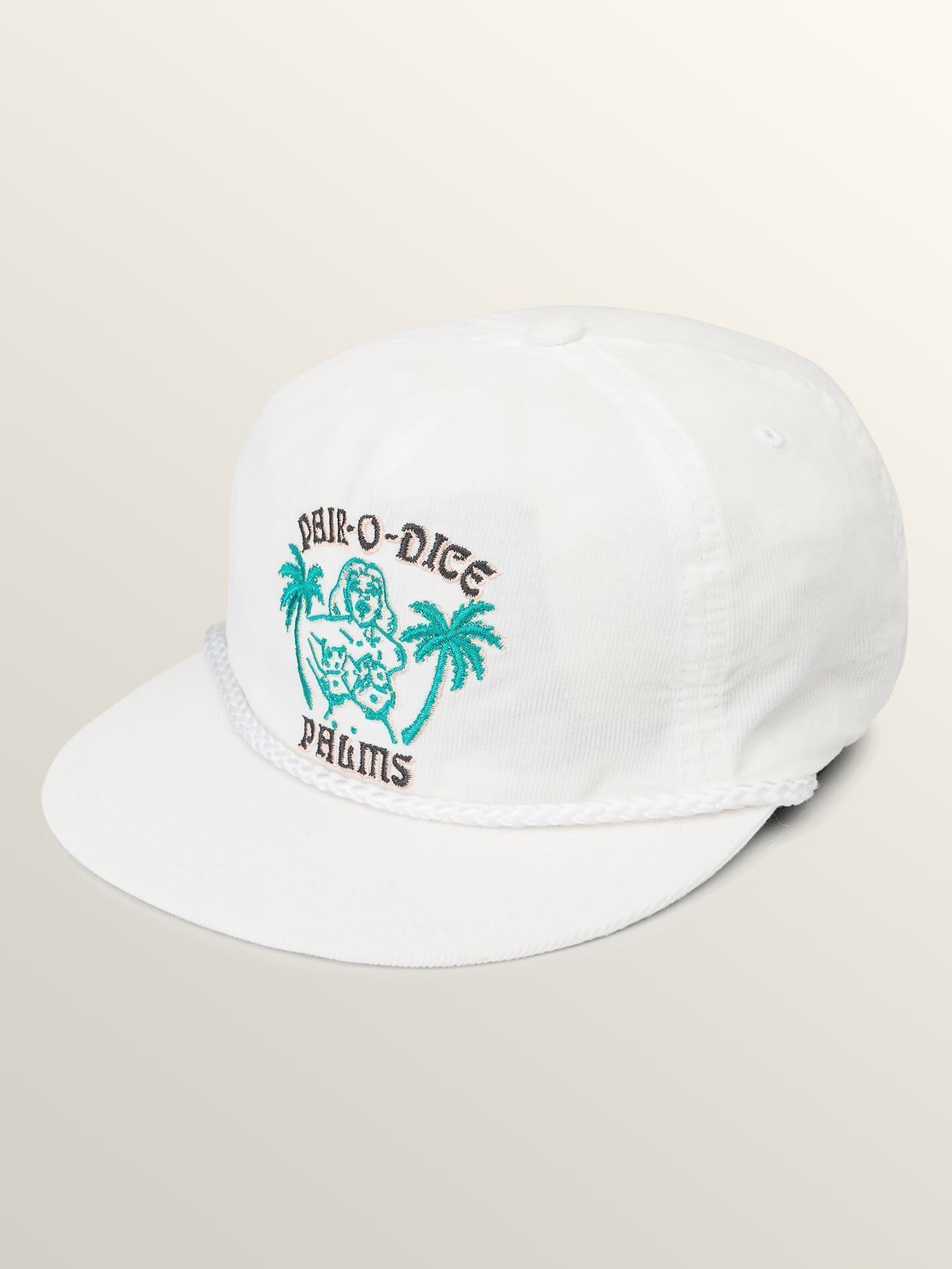 Pair-O-Dice Hat - White