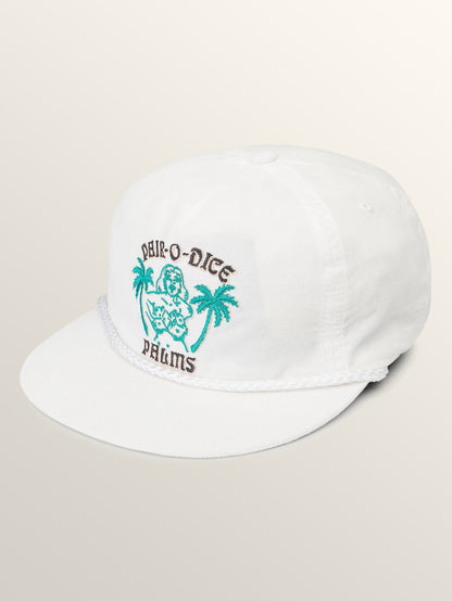 Pair-O-Dice Hat - White