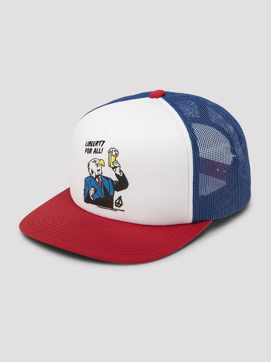 Libeerty Cheese Cap - True Red