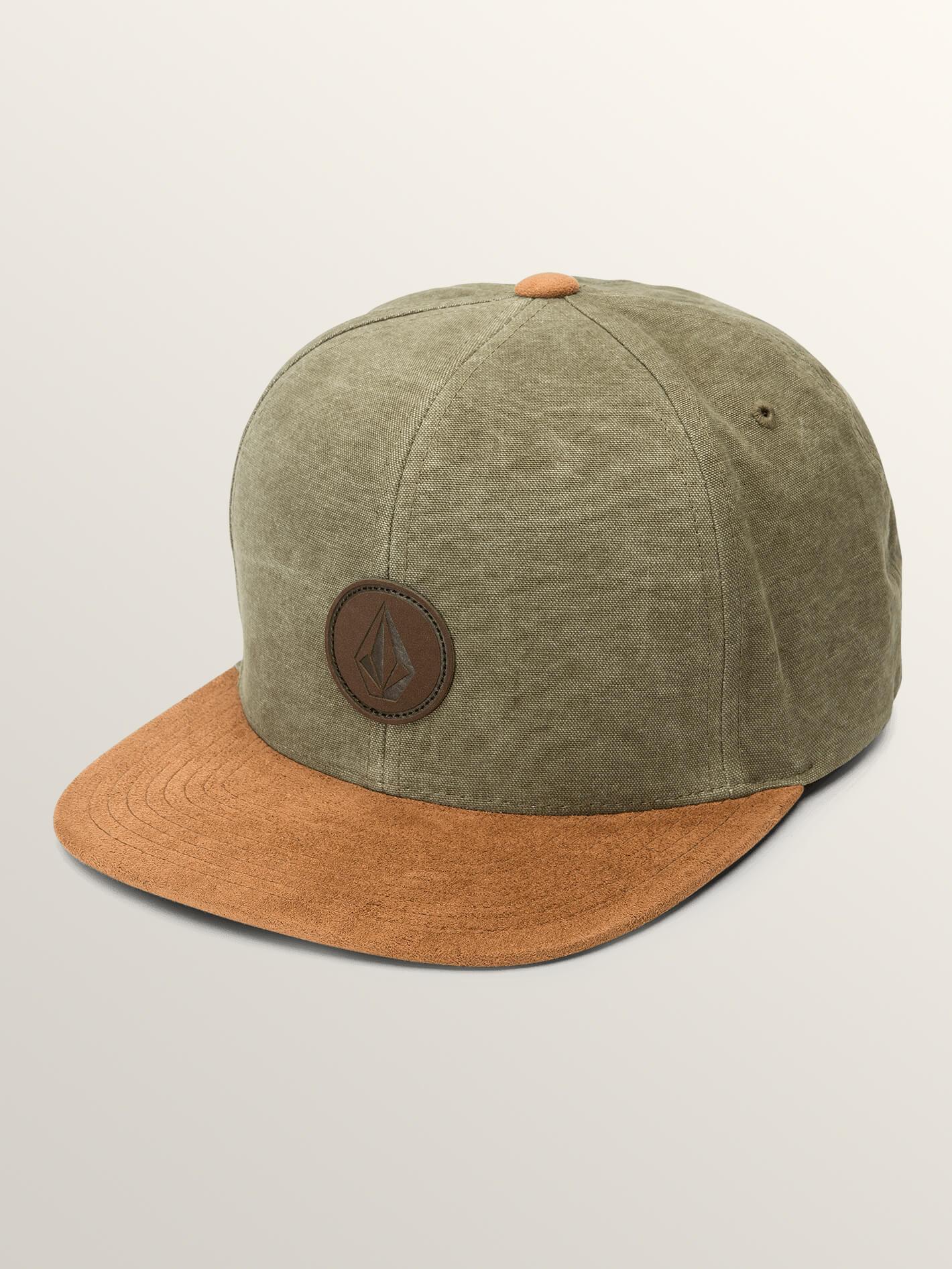 Quarter Fabric Hat - Army Green Combo