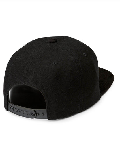 Quarter Fabric Hat - Black Combo