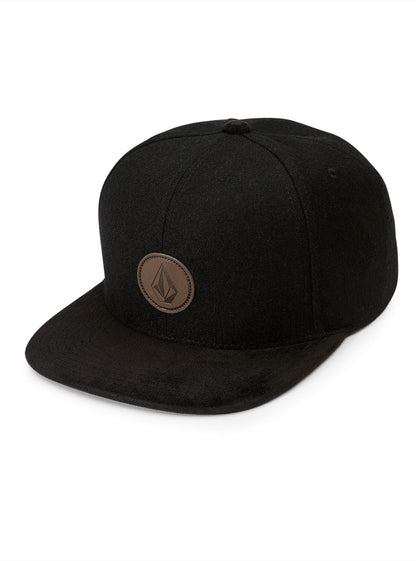 Quarter Fabric Hat - Black Combo