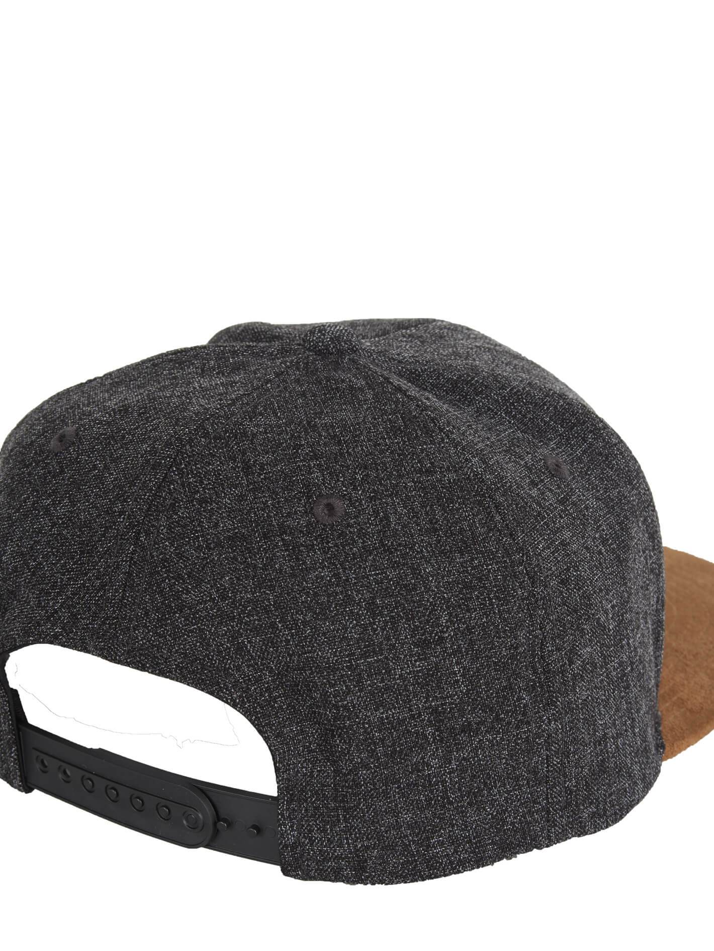 Quarter Fabric Hat - Brown Combo