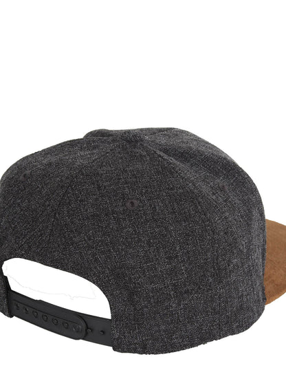 Quarter Fabric Hat - Brown Combo