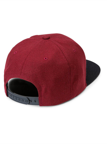 Quarter Fabric Hat - Dark Port