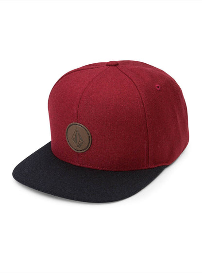 Quarter Fabric Hat - Dark Port