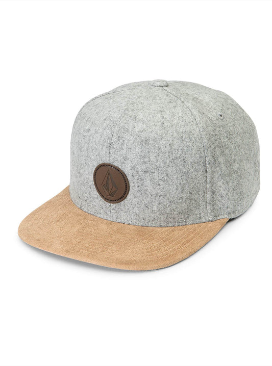 Quarter Fabric Hat - Grey Combo